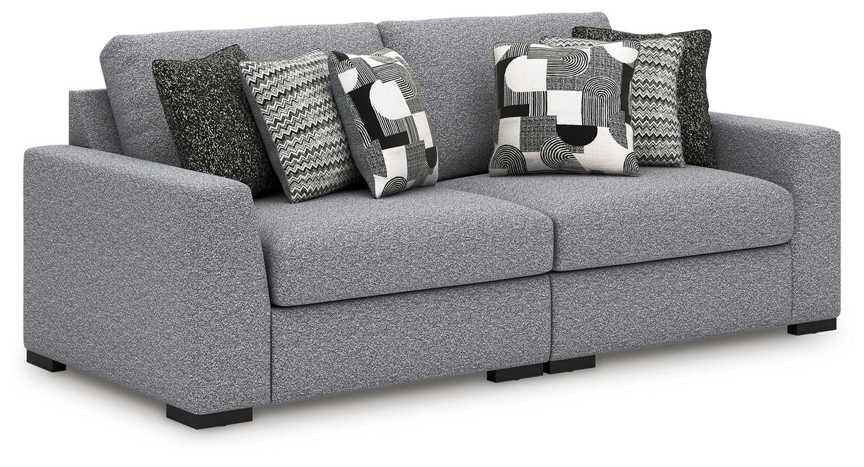 Nashville Furniture Outlets - Ashley Furniture - Bealton Sectional - RAF 2-Piece Sectional / Salt and Pepper - 61305S1