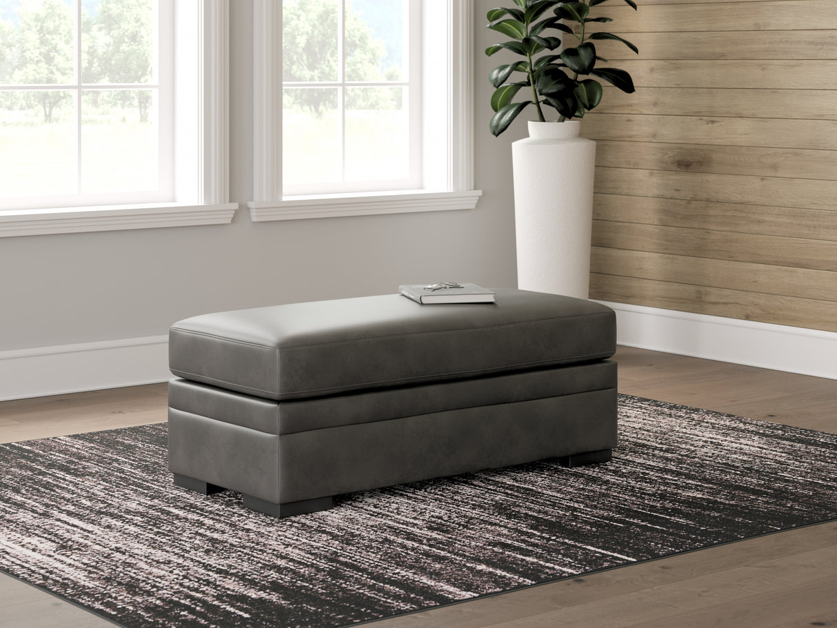 Nashville Furniture Outlets - Ashley Furniture - Lofton-Pike Living Room - Oversized Accent Ottoman / Shadow - PC6161008