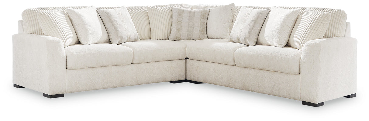 Nashville Furniture Outlets - Ashley Furniture - Chessington Sectional - LAF 3-Piece Sectional / Ivory - 61904S5