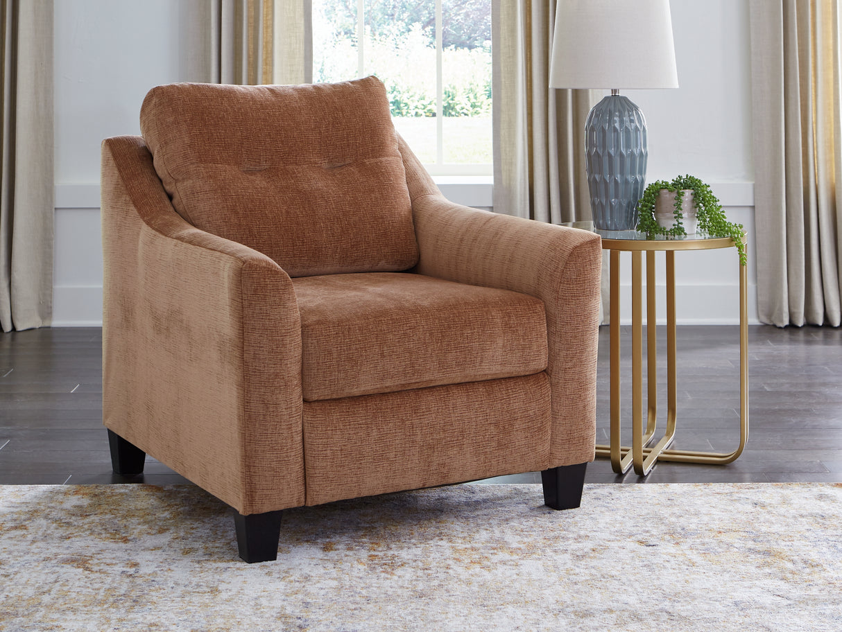 Nashville Furniture Outlets - Ashley Furniture - Amity Bay Living Room - Chair / Clay - 6720420