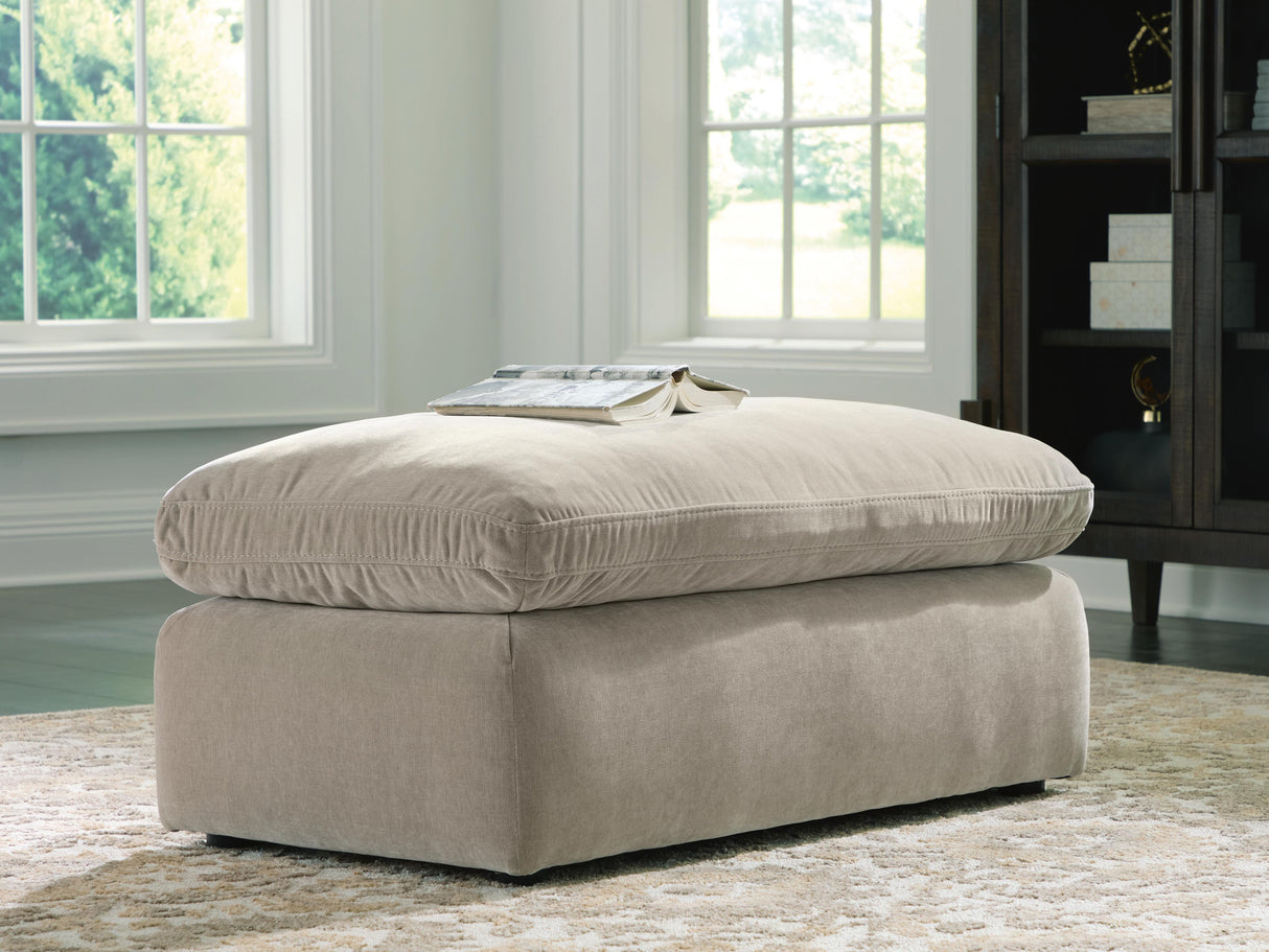 Nashville Furniture Outlets - Ashley Furniture - Maxton Heights Living Room - Ottoman / Pebble - 6780814