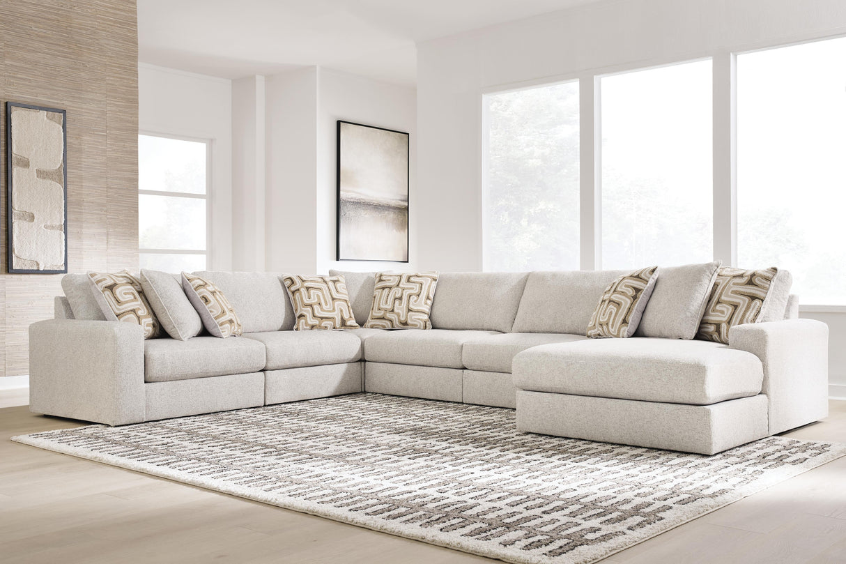 Nashville Furniture Outlets - Ashley Furniture - Kestrie 6-Piece Sectional with Chaise - 6-Piece Sectional with Chaise - PC68706S15