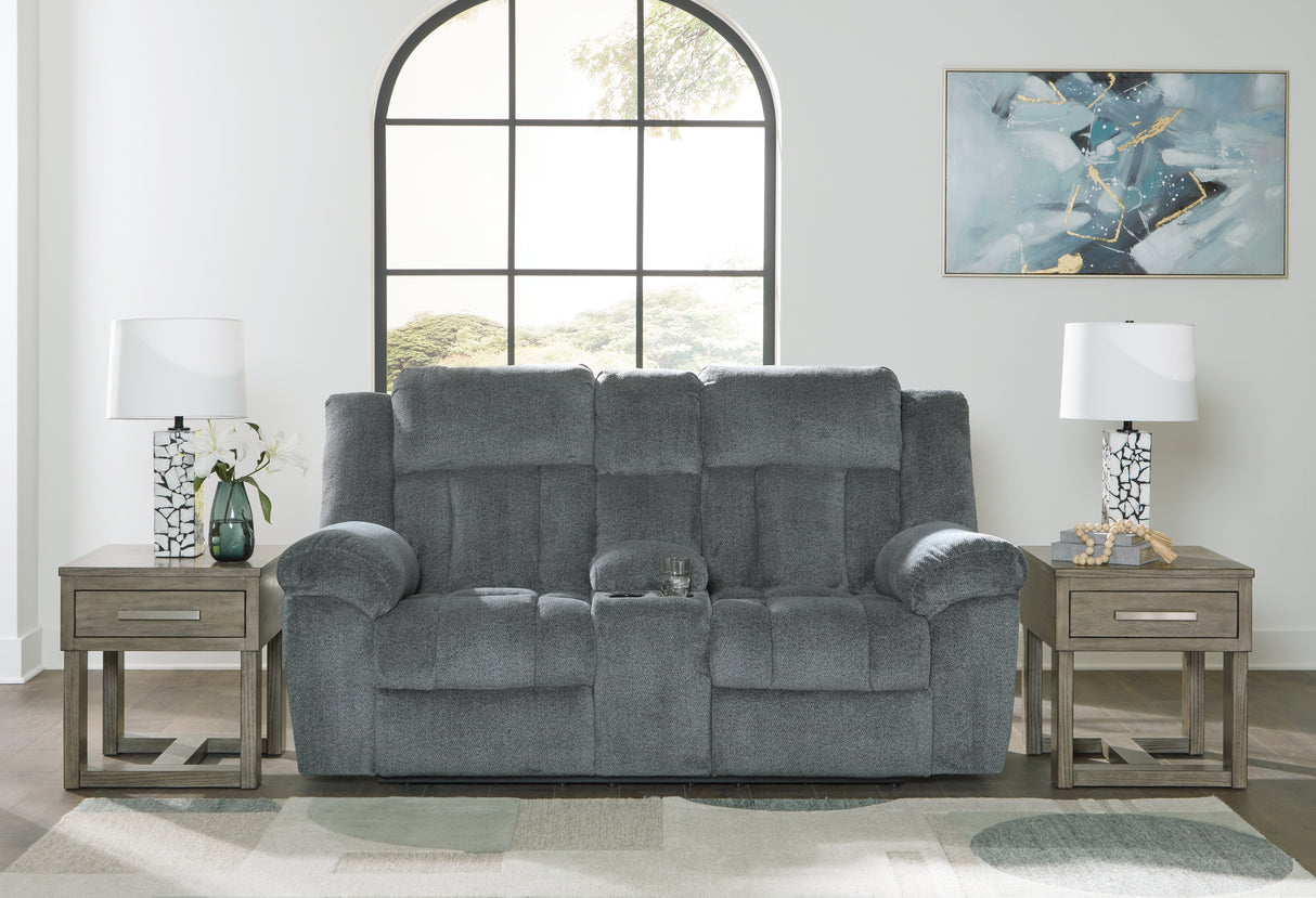 Nashville Furniture Outlets - Ashley Furniture - Tip-Off Living Room - PWR REC Loveseat/CON/ADJ HDRST / Wheat - 6930518