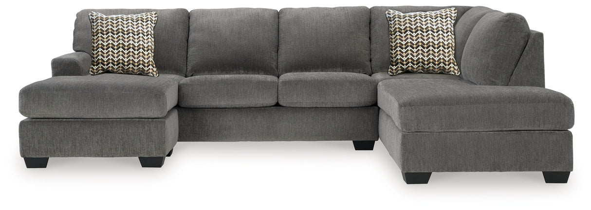 Nashville Furniture Outlets - Ashley Furniture - Riverfield Sectional - 2-Piece Sectional with Chaise / Iron - 70097S1
