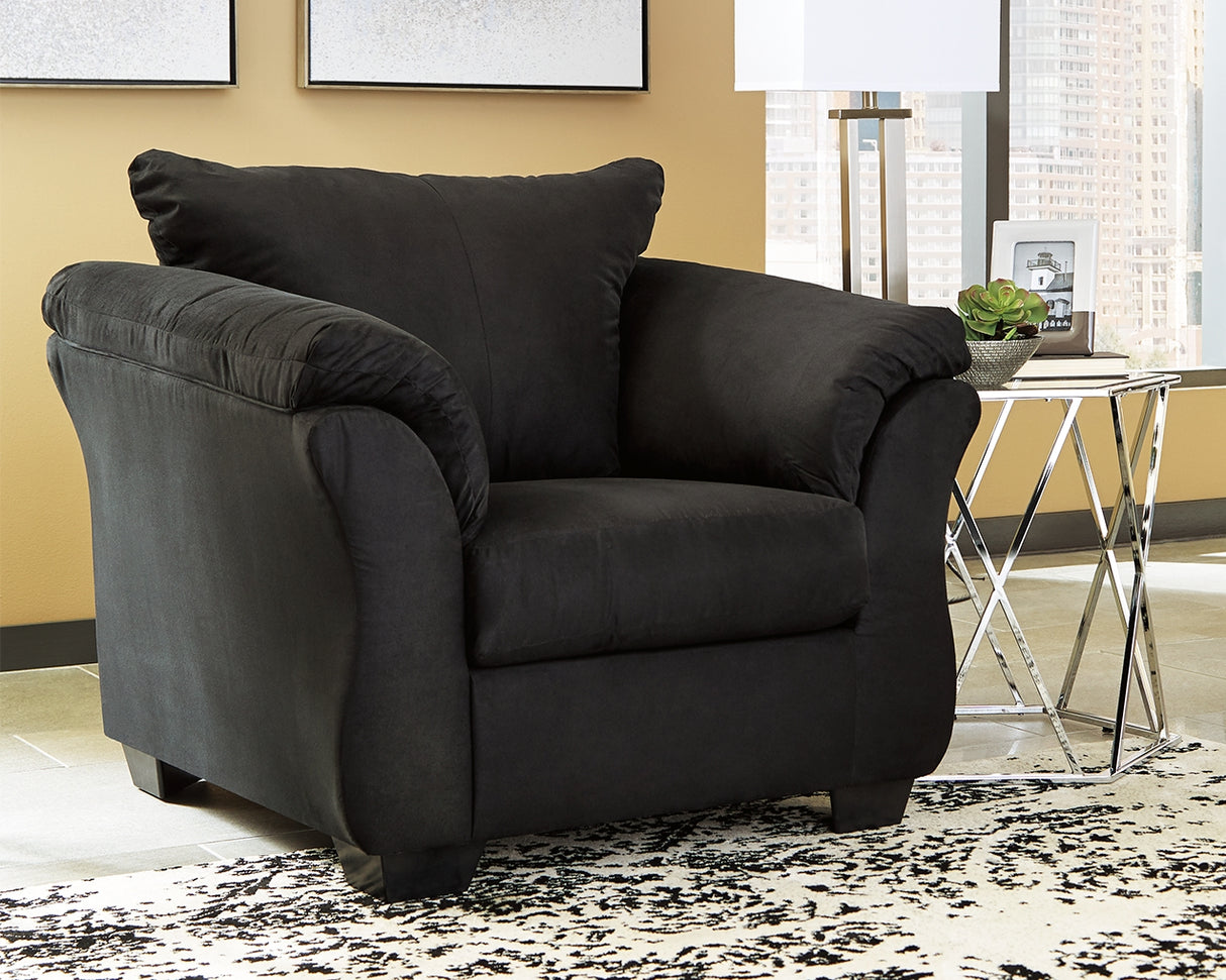 Nashville Furniture Outlets - Ashley Furniture - Darcy Living Room - Sofa / Cobblestone - 7500538