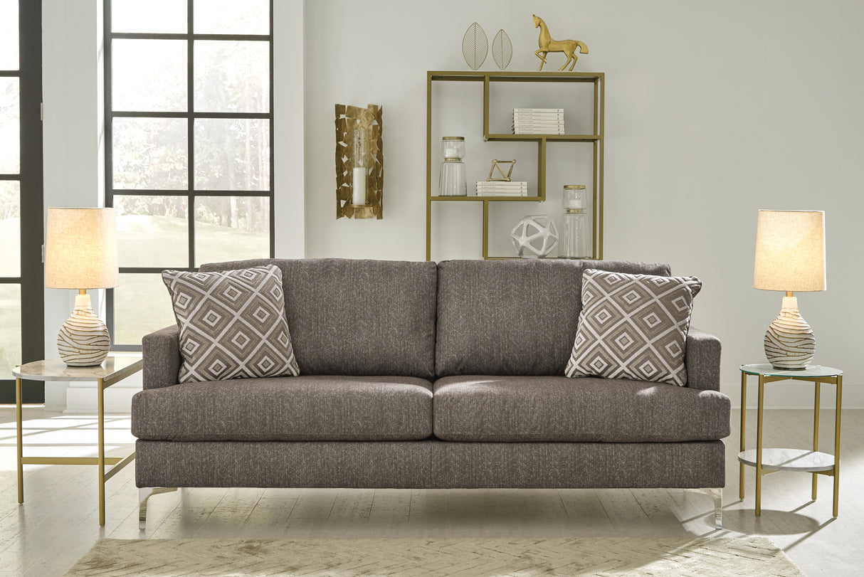 Nashville Furniture Outlets - Ashley Furniture - Arcola Living Room - RTA Sofa / Java - 82604S1