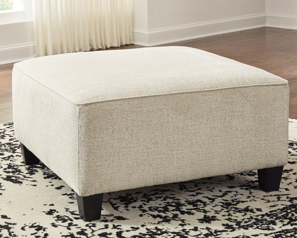 Nashville Furniture Outlets - Ashley Furniture - Abinger Living Room - Oversized Accent Ottoman / Natural - 8390408