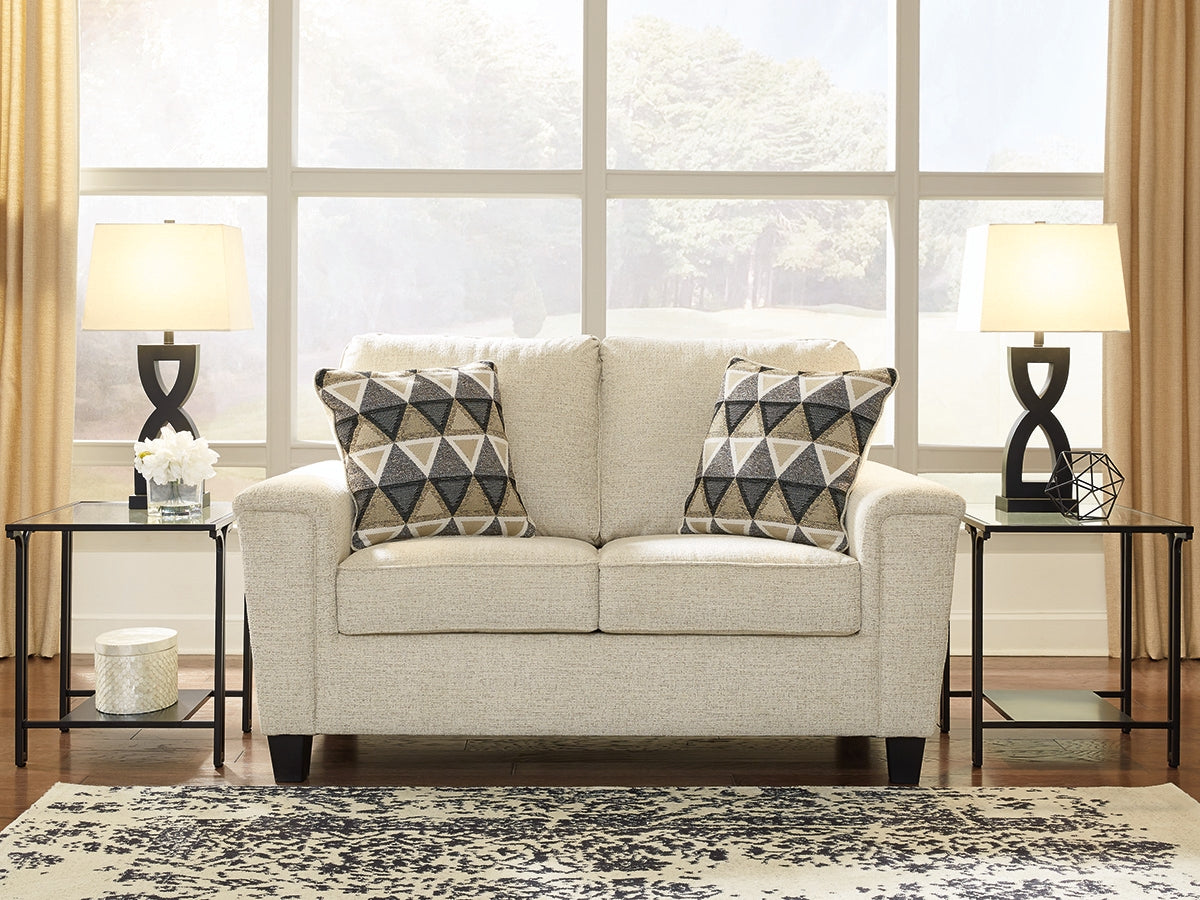 Nashville Furniture Outlets - Ashley Furniture - Abinger Living Room - Loveseat / Natural - 8390435
