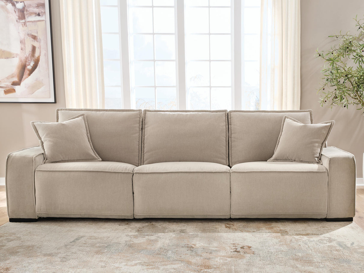 Nashville Furniture Outlets - Ashley Furniture - Carceri Sectional - 3-Piece Power Sectional Reclining Sofa / Cashmere - 87003S3