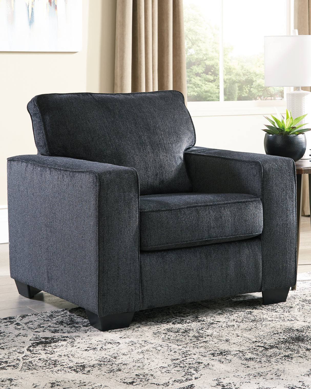 Nashville Furniture Outlets - Ashley Furniture - Altari Living Room - Chair / Slate - 8721320