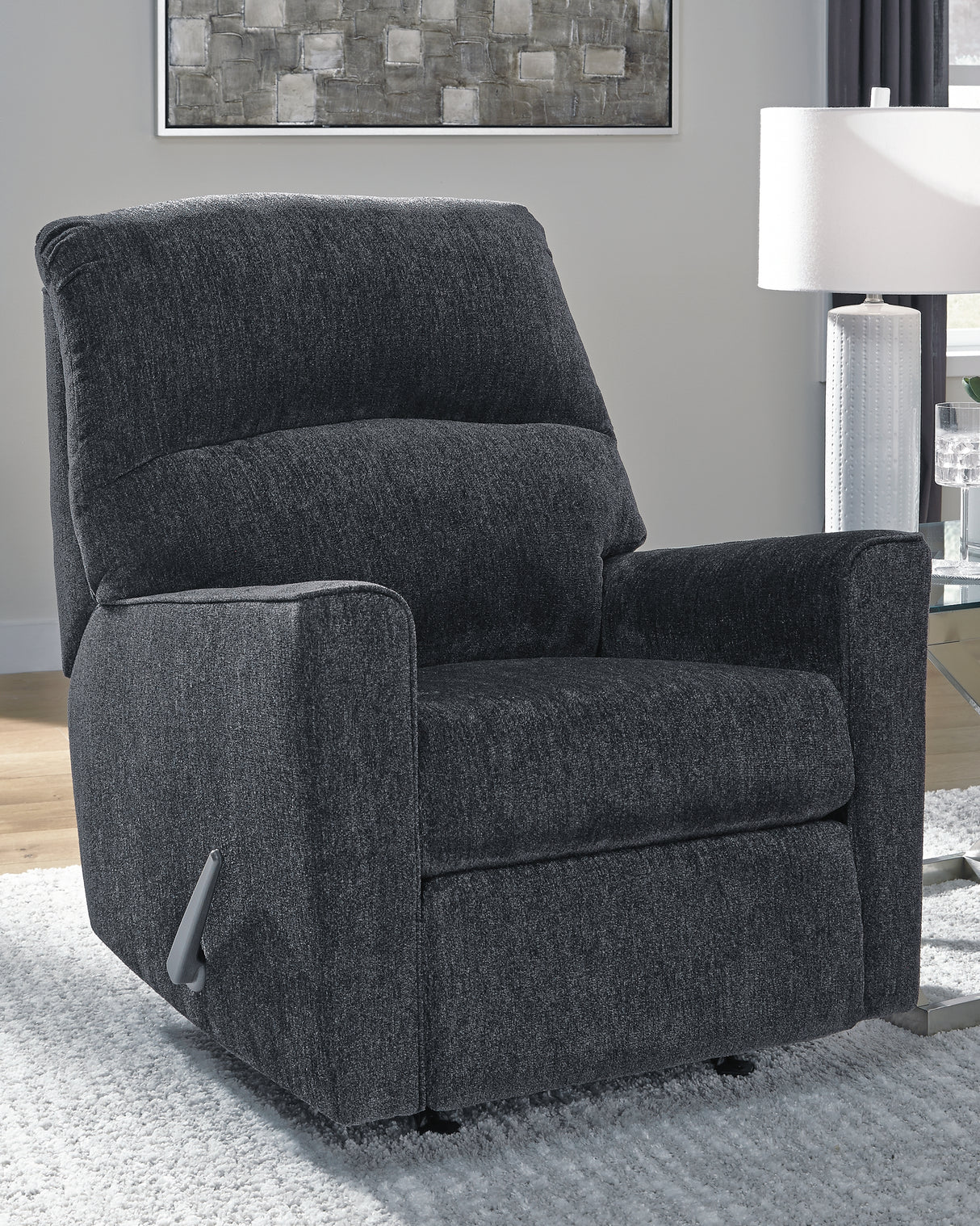 Nashville Furniture Outlets - Ashley Furniture - Altari Living Room - Rocker Recliner / Slate - 8721325