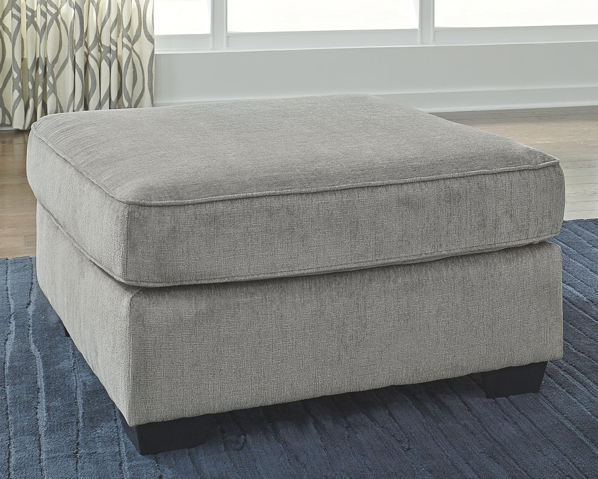 Nashville Furniture Outlets - Ashley Furniture - Altari Living Room - Oversized Accent Ottoman / Alloy - 8721408