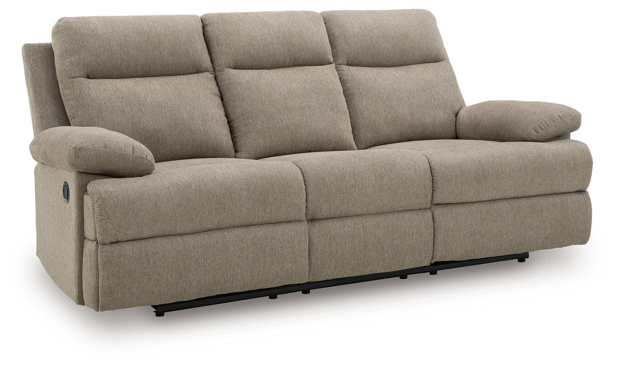 Nashville Furniture Outlets - Ashley Furniture - Side-Swipe Living Room - REC Sofa w/Drop Down Table / Mocha - PC9140589