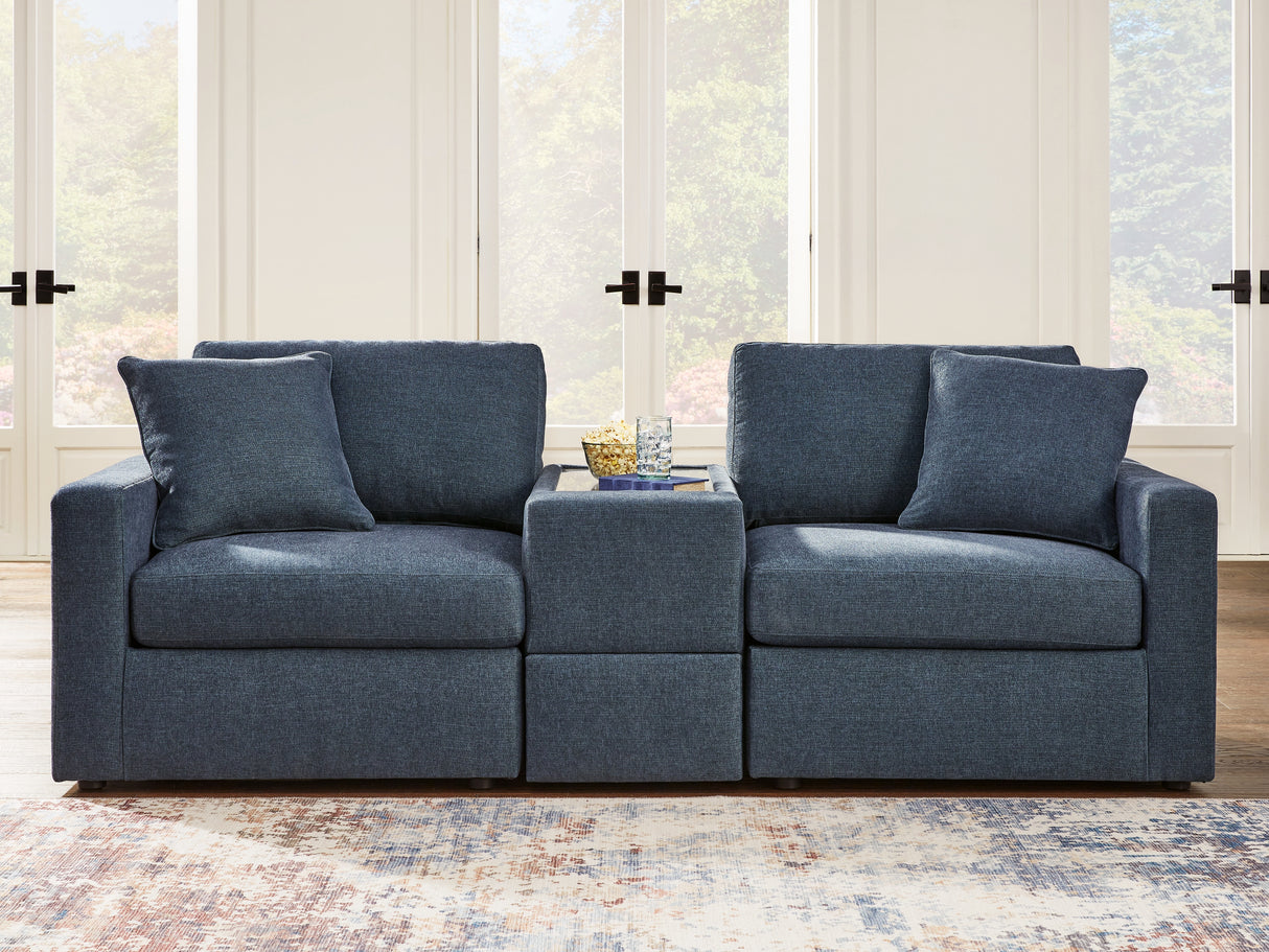 Nashville Furniture Outlets - Ashley Furniture - Modmax Sectional - RAF 3-Piece Sectional / Ink - 92101S3