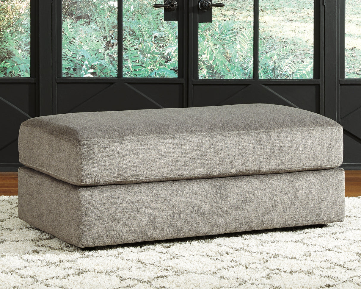 Nashville Furniture Outlets - Ashley Furniture - Soletren Living Room - Oversized Accent Ottoman / Ash - 9510308