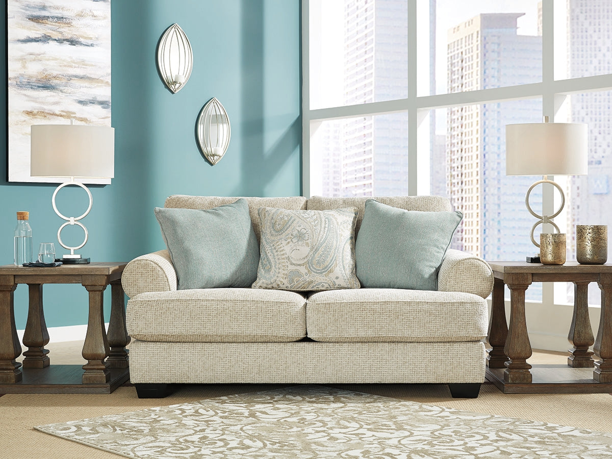 Nashville Furniture Outlets - Ashley Furniture - Monaghan Living Room - Loveseat / Sandstone - 9620535