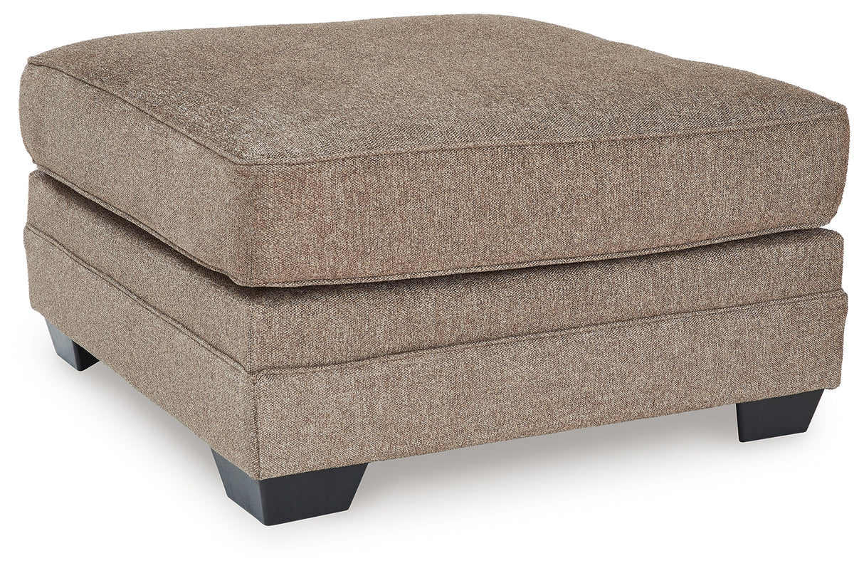 Nashville Furniture Outlets - Ashley Furniture - Cannonbrook Living Room - Oversized Accent Ottoman / Nutmeg - 9820108