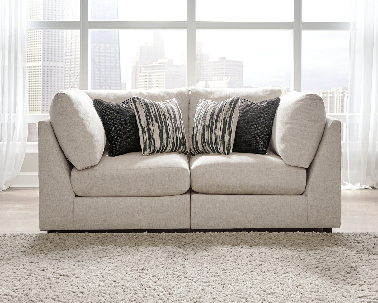 Nashville Furniture Outlets - Ashley Furniture - Kellway Sectional - 2-Piece Sectional / Bisque - 98707S2