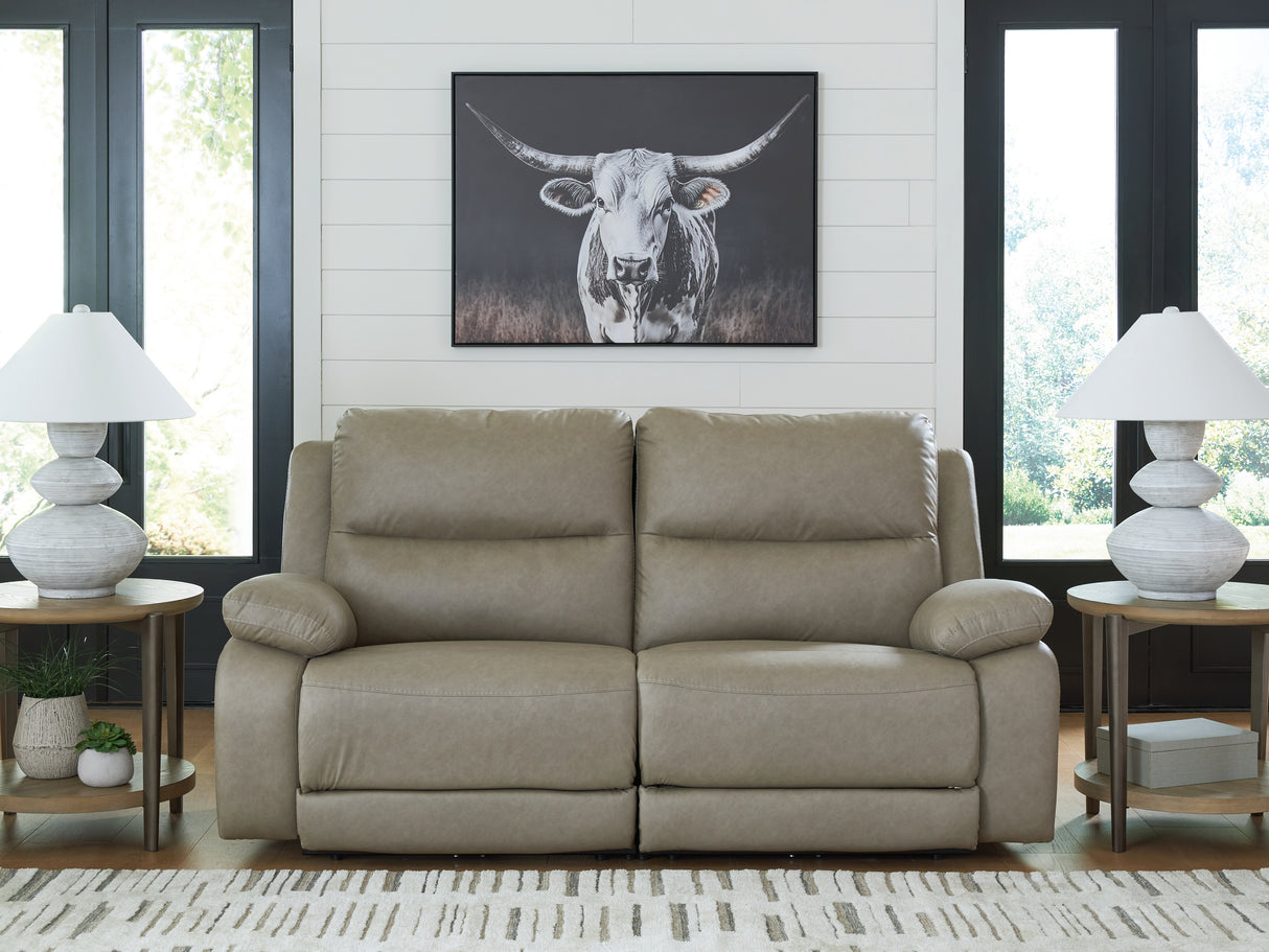 Nashville Furniture Outlets - Ashley Furniture - Narwhal Place Sectional - 2-Piece Reclining Loveseat / Pebble - PC99201S21