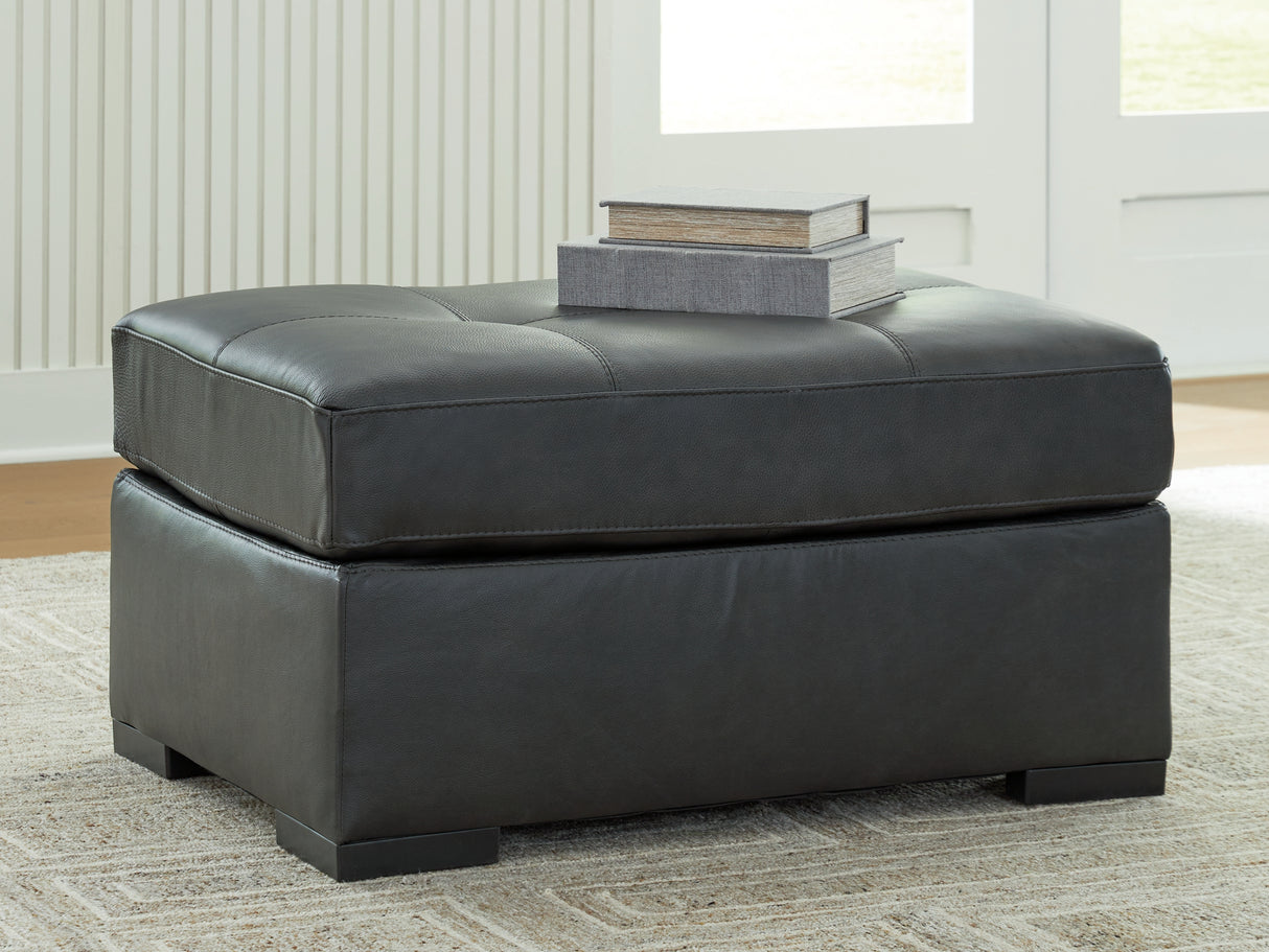 Nashville Furniture Outlets - Ashley Furniture - Brindley Pier Living Room - Oversized Accent Ottoman / Fog - 9950308