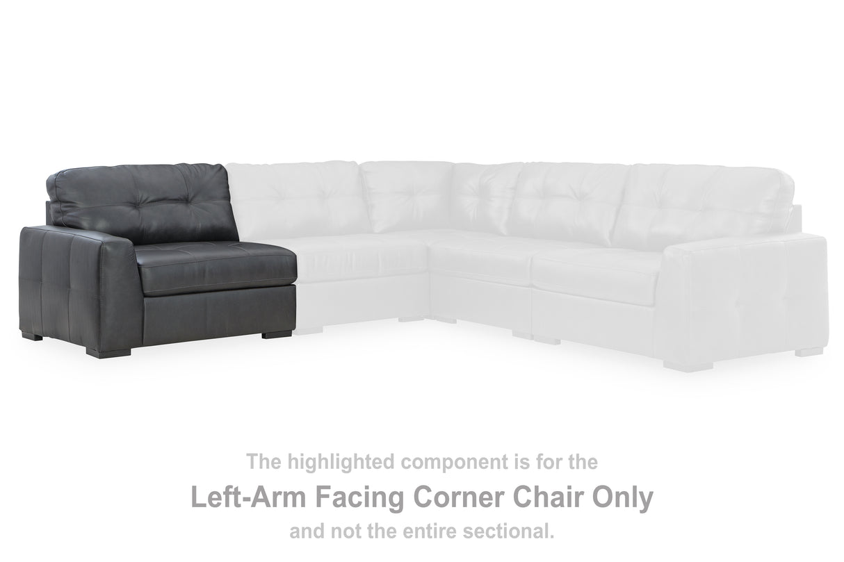 Nashville Furniture Outlets - Ashley Furniture - Brindley Pier Sectional - LAF Corner Chair / Fog - 9950364