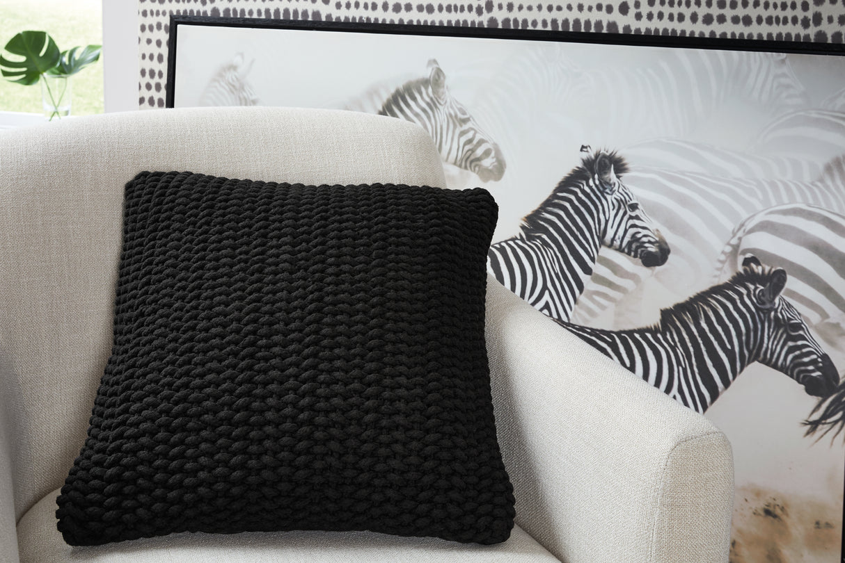 Nashville Furniture Outlets - Ashley Furniture - Renemore Pillows - Pillow / Black - A1000475P