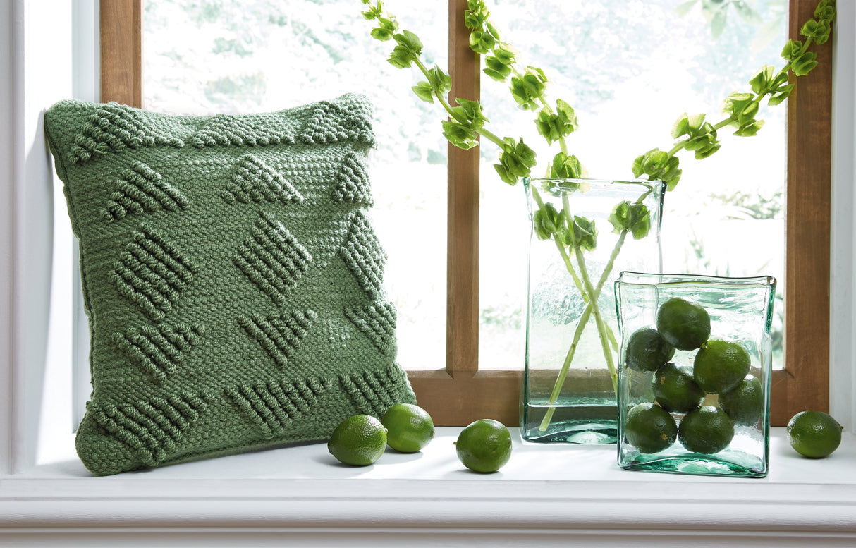 Nashville Furniture Outlets - Ashley Furniture - Rustingmere Pillows - Pillow (4/CS) / Green - A1001013
