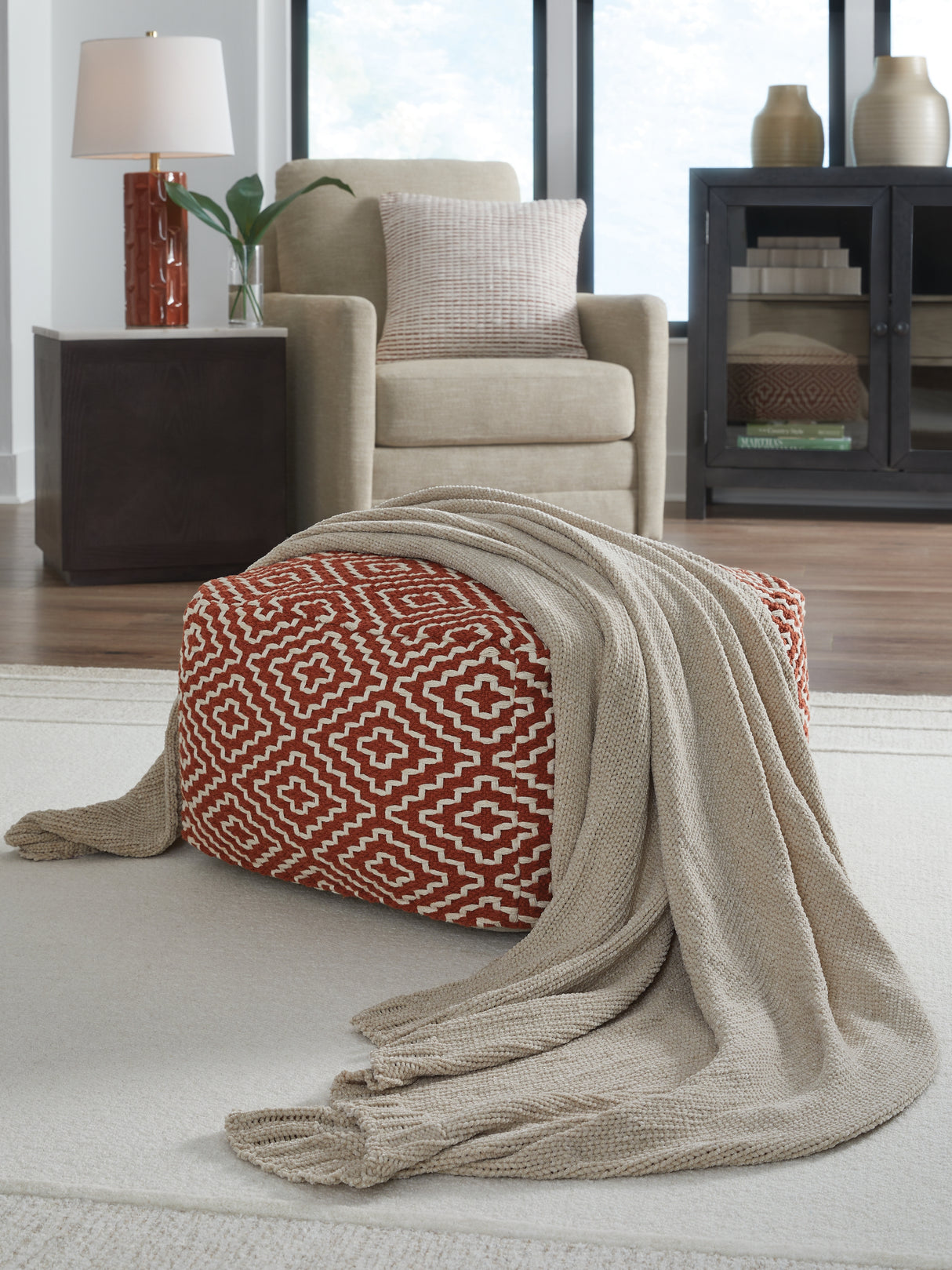 Nashville Furniture Outlets - Ashley Furniture - Anawood Throw (Set of 3) - Throw (3/CS) / Oatmeal - A1001096