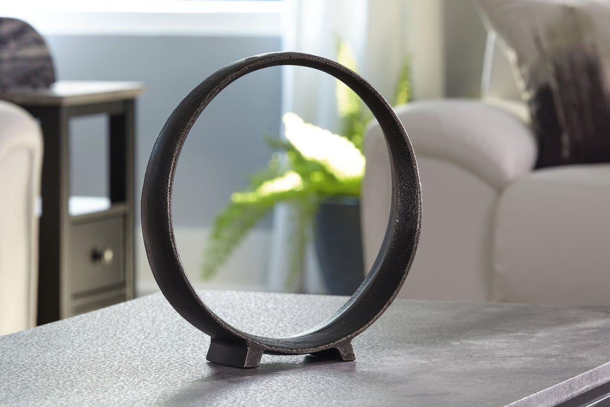 Nashville Furniture Outlets - Ashley Furniture - Ryandale Sculpture - Sculpture / Antique Black - A2000497S