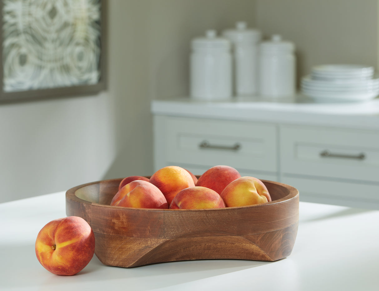 Nashville Furniture Outlets - Ashley Furniture - Myrtewood Bowl - Bowl / Natural - A2000610