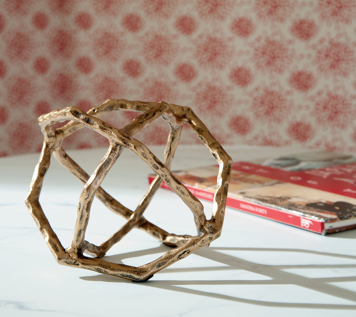 Nashville Furniture Outlets - Ashley Furniture - Laddington Sculpture - Sculpture (2/CS) / Antique Brass Finish - A2000670