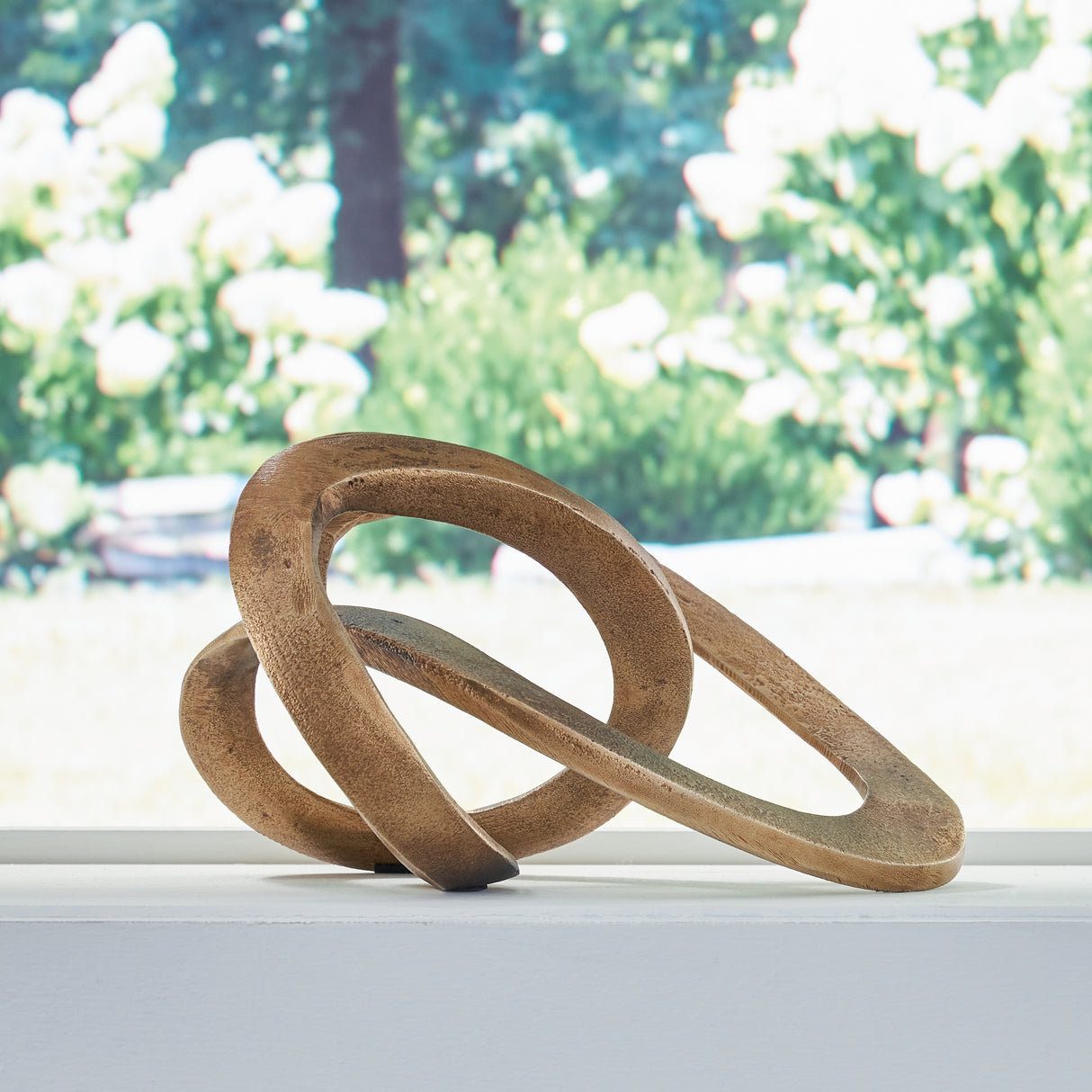 Nashville Furniture Outlets - Ashley Furniture - Dunnruck Sculpture - Sculpture / Antique Brass Finish - A2000686