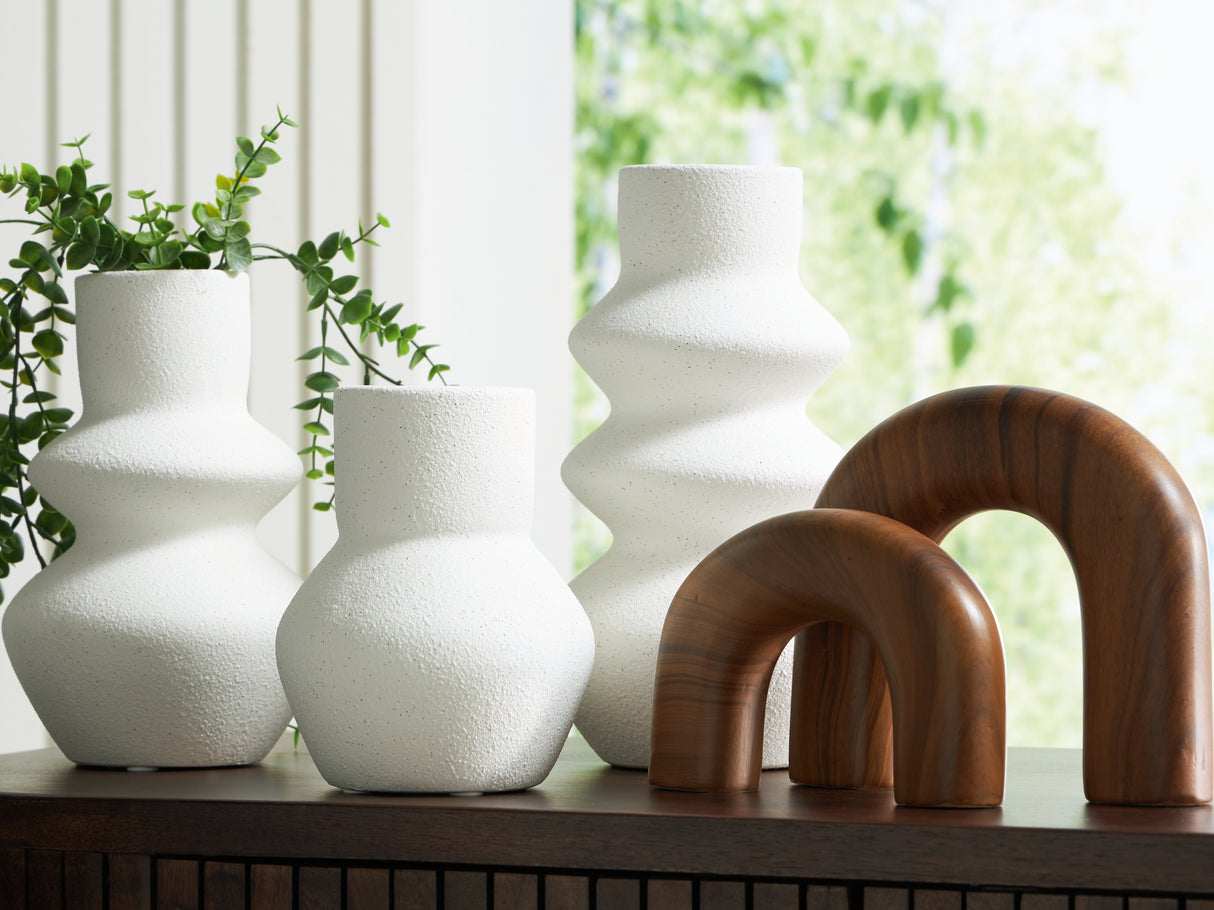 Nashville Furniture Outlets - Ashley Furniture - Carterworth Accessory Set (Set of 5) - Accessory Set (5/CN) / White/Brown - A2C00210