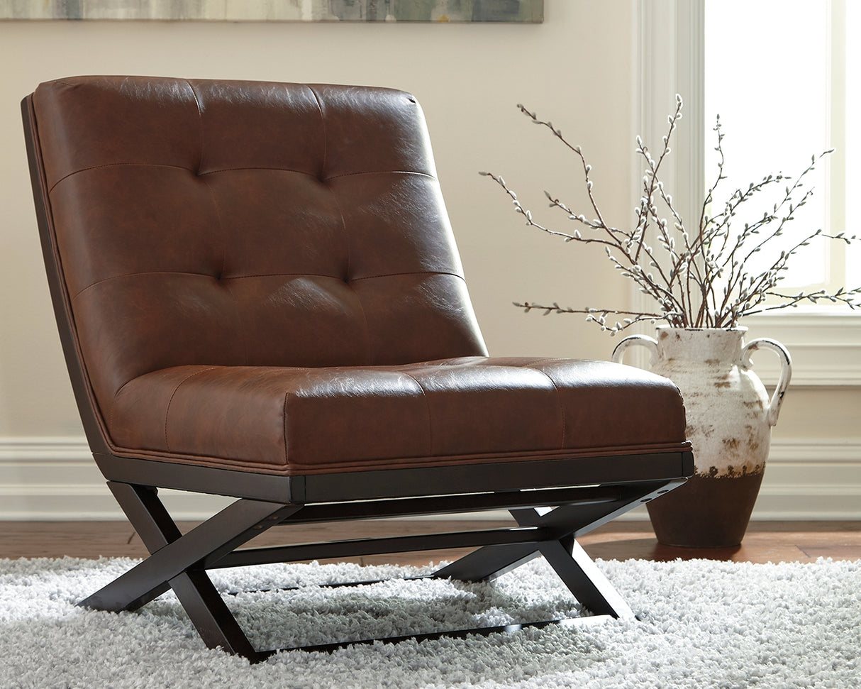 Nashville Furniture Outlets - Ashley Furniture - Sidewinder Accent Chair - Accent Chair / Brown - A3000031