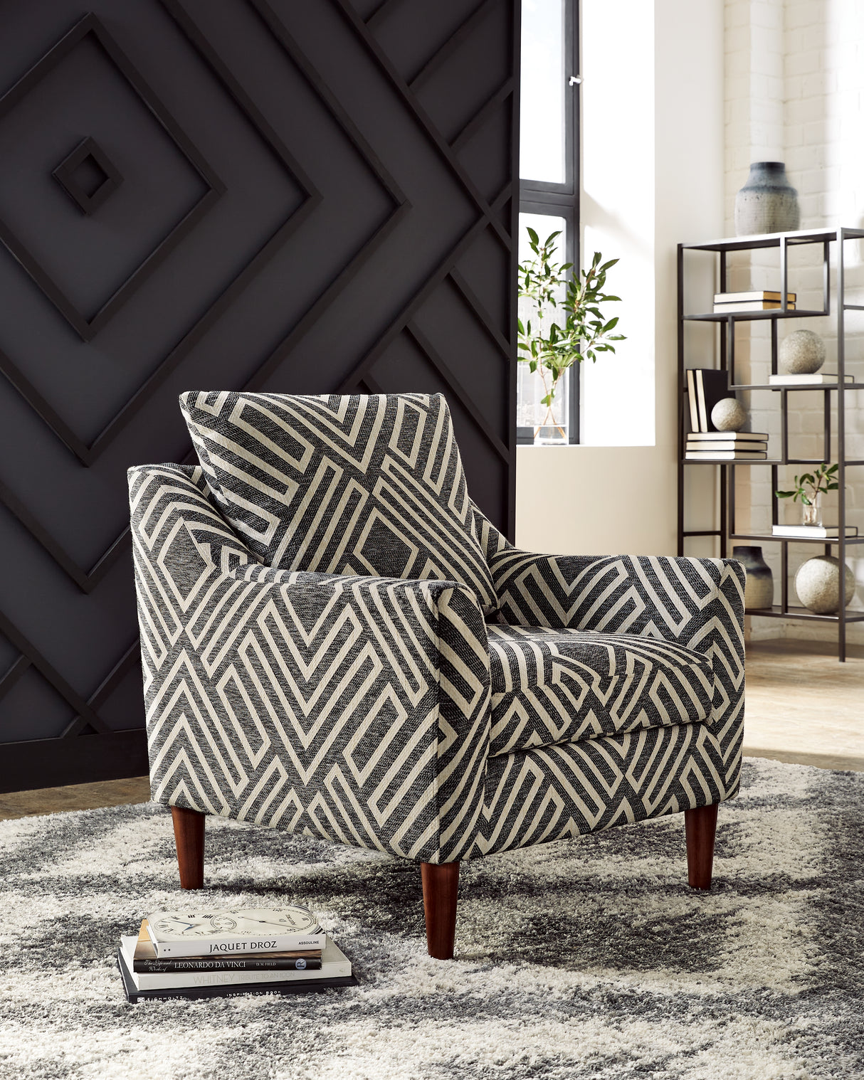 Nashville Furniture Outlets - Ashley Furniture - Morrilton Next-Gen Nuvella Accent Chair - Accent Chair / Natural/Charcoal - A3000641