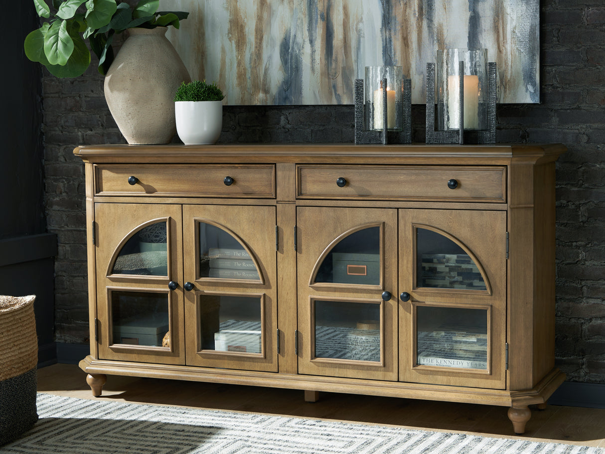Nashville Furniture Outlets - Ashley Furniture - Barlomore Accent Cabinet - Accent Cabinet / Brown - A4000597