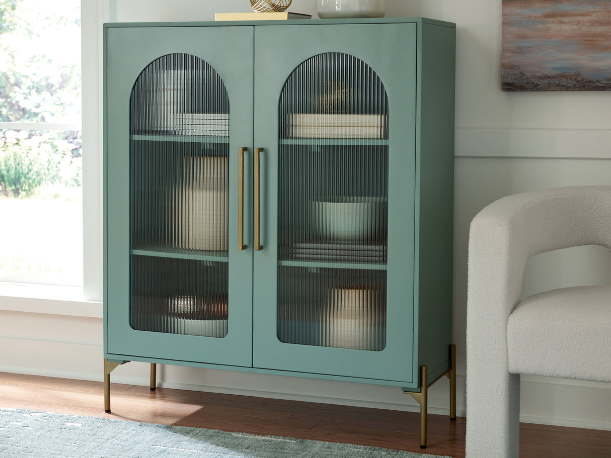 Nashville Furniture Outlets - Ashley Furniture - Adwen Accent Cabinet - Accent Cabinet / Light Green - A4000665