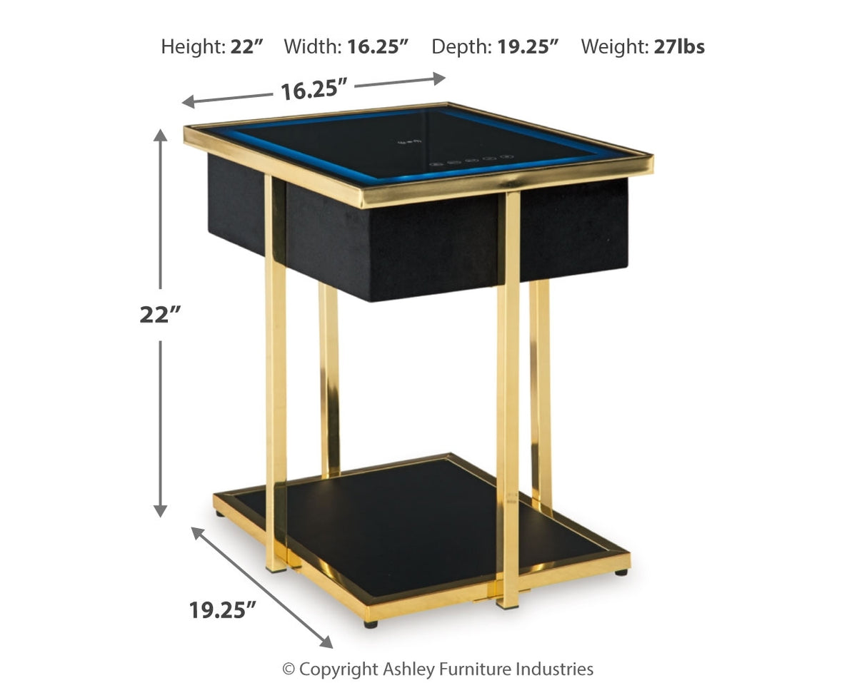 Rexwell Accent Table with Speaker