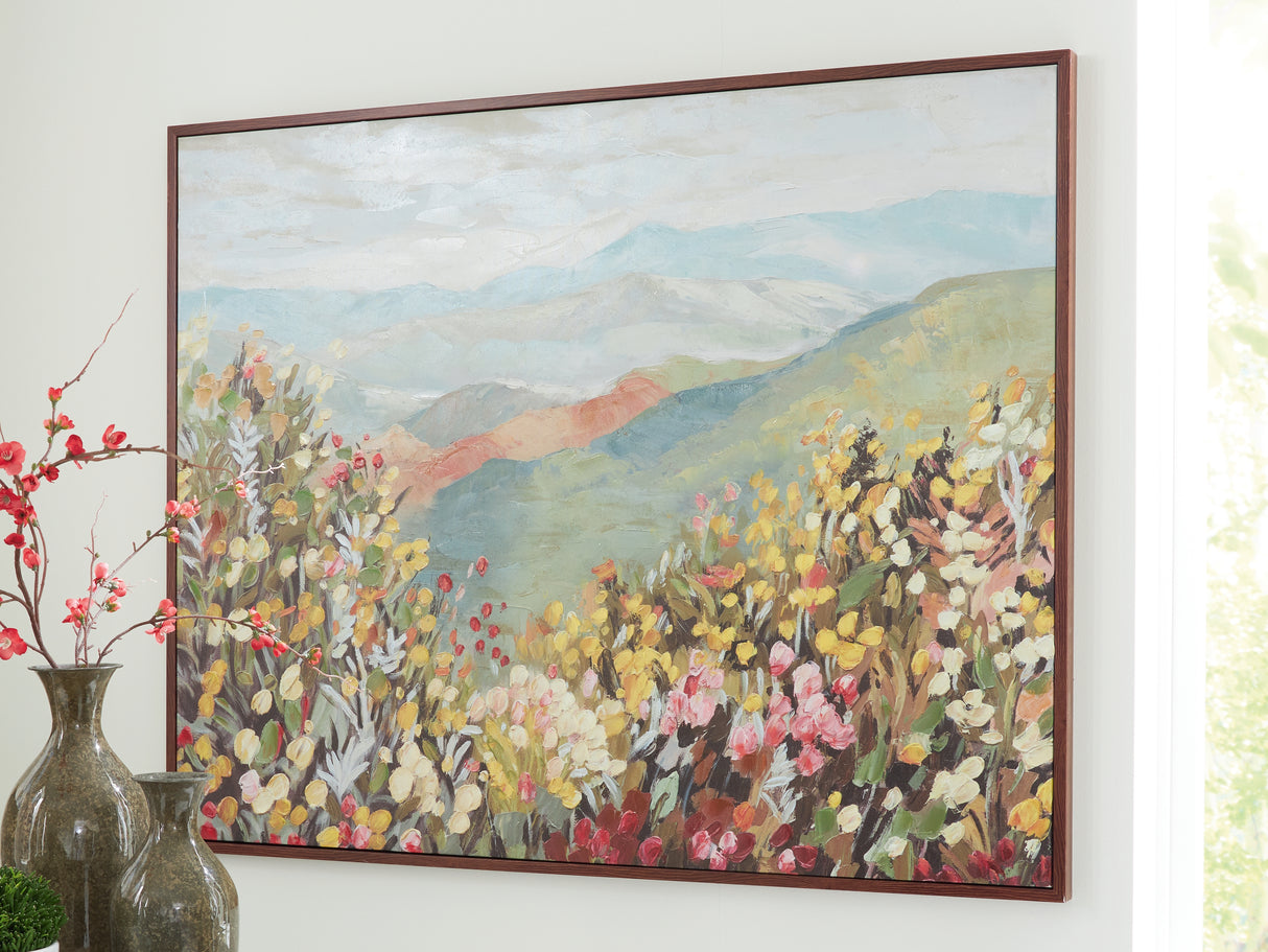 Nashville Furniture Outlets - Ashley Furniture - Pryorley Wall Decor - Wall Art / Multi - A8000451