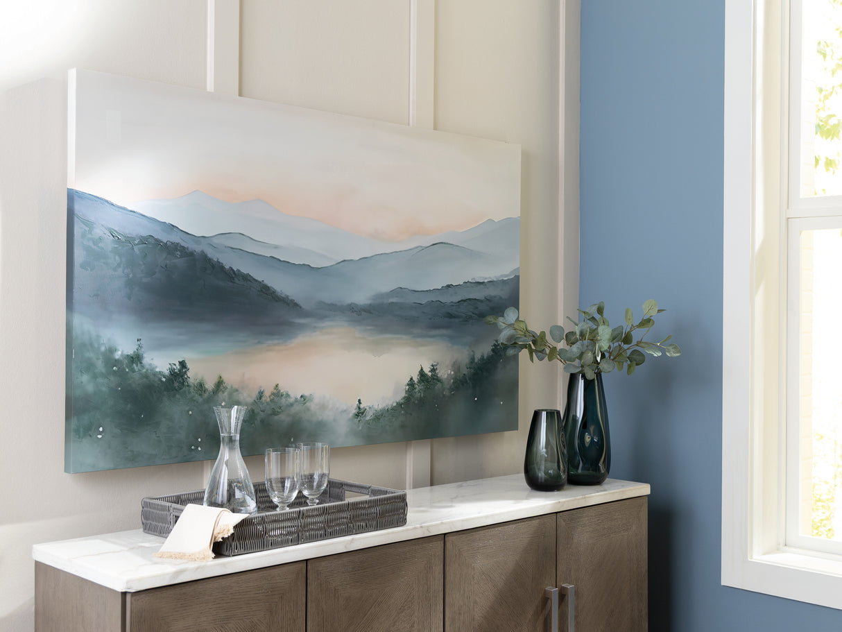 Nashville Furniture Outlets - Ashley Furniture - Vernmont Wall Decor - Wall Art / Multi - A8000474