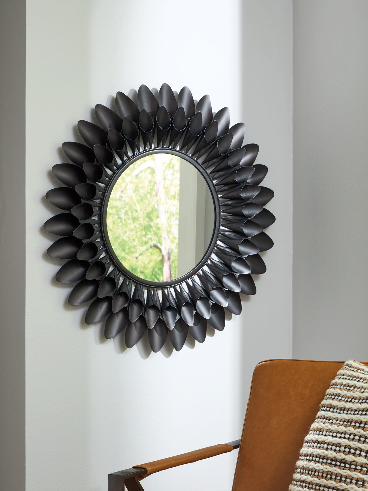 Nashville Furniture Outlets - Ashley Furniture - Ryenmour Mirror - Accent Mirror / Oil Rubbed Bronze Finish - A8010421