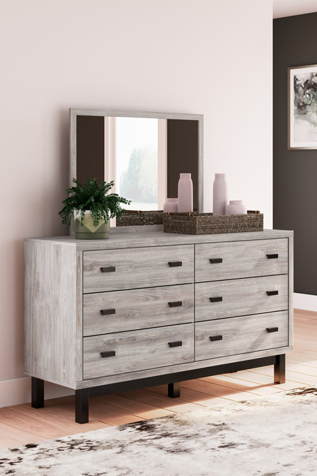 Nashville Furniture Outlets - Ashley Furniture - Vessalli Bedroom - Two Drawer Night Stand / Two-tone - B1036-92