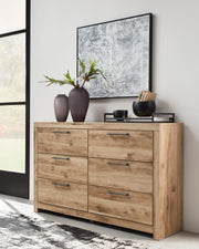 Nashville Furniture Outlets - Ashley Furniture - Hyanna Bedroom - Six Drawer Dresser / Tan Brown - B1050-31