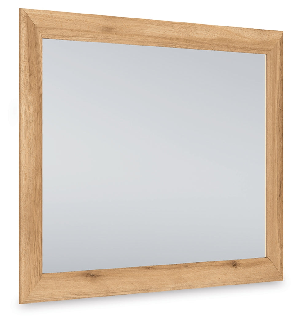 Nashville Furniture Outlets - Ashley Furniture - Aleaport Bedroom - Bedroom Mirror / Warm Brown - PCB1075-36