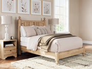 Nashville Furniture Outlets - Ashley Furniture - Aleaport Bedroom - Full Panel Bed / Warm Brown - PCB1075B4
