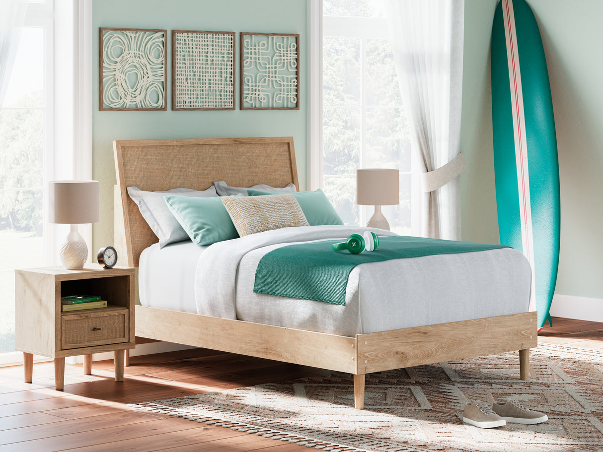 Nashville Furniture Outlets - Ashley Furniture - Cielden Bedroom - Full Panel Bed / Two-tone - B1199B6