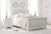 Nashville Furniture Outlets - Ashley Furniture - Anarasia Bedroom - Full Sleigh Bed / White - B129B2