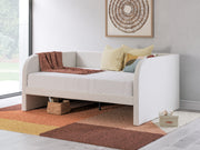 Nashville Furniture Outlets - Ashley Furniture - Arloster Bedroom - Full Upholstered Day Bed / Tan/White - PCB1566B10