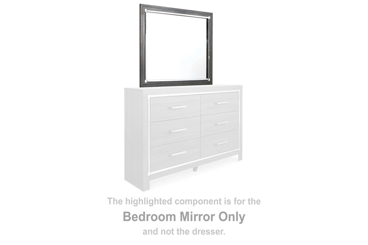 Nashville Furniture Outlets - Ashley Furniture - Lodanna Bedroom - Bedroom Mirror / Gray - B214-36