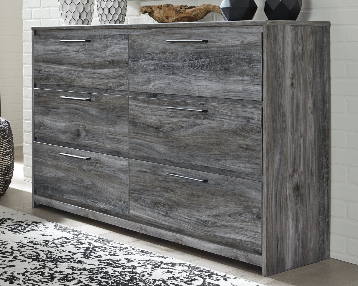 Nashville Furniture Outlets - Ashley Furniture - Baystorm Bedroom - Six Drawer Dresser / Gray - B221-31